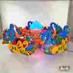 Электрическая Аттракцион карусель «Танец лебедей», 3,6×3,6×1,6 м