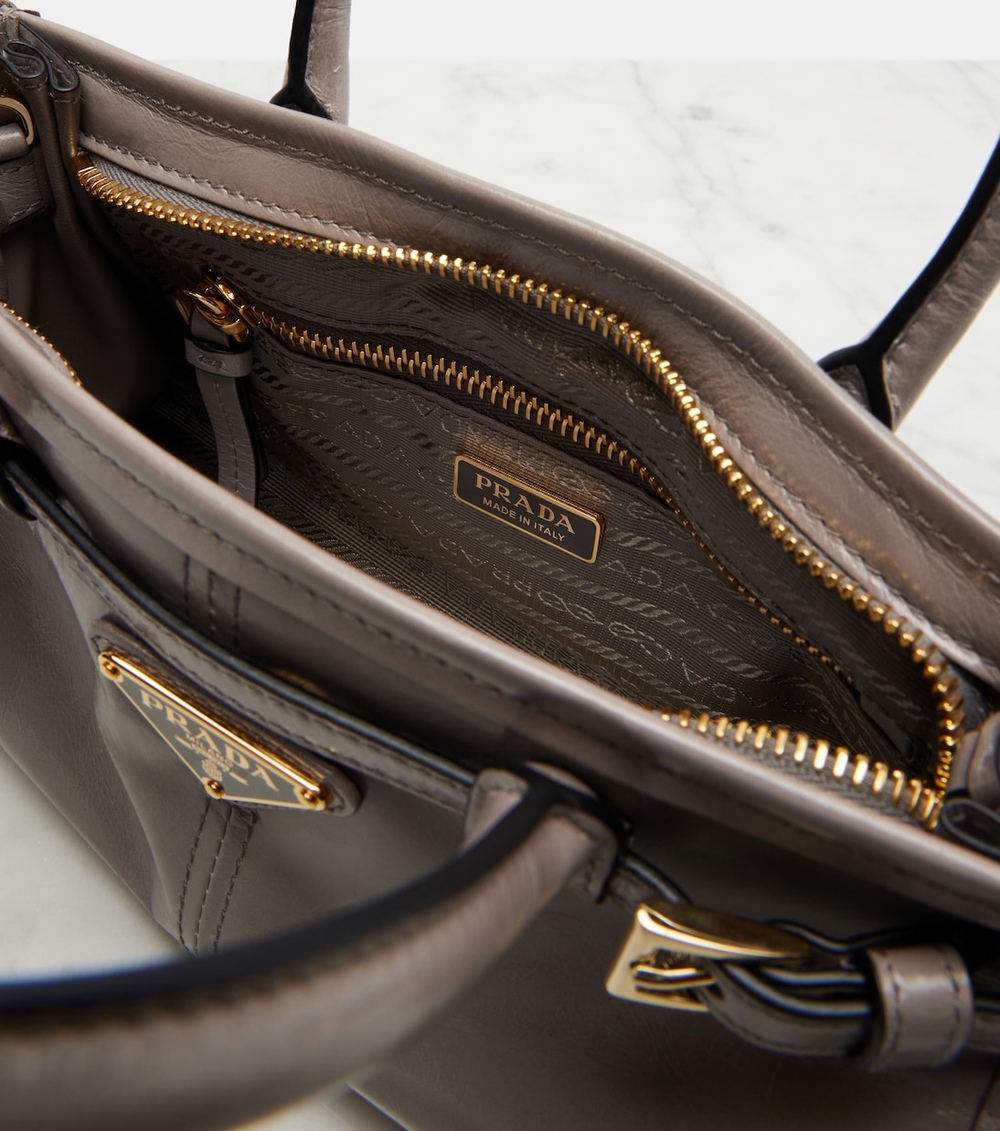 Сумка Prada Bonnie Mini Leather Bag "Grey"