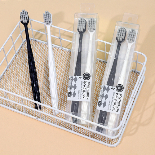 Набор зубных щеток "Ромбы", 2 шт