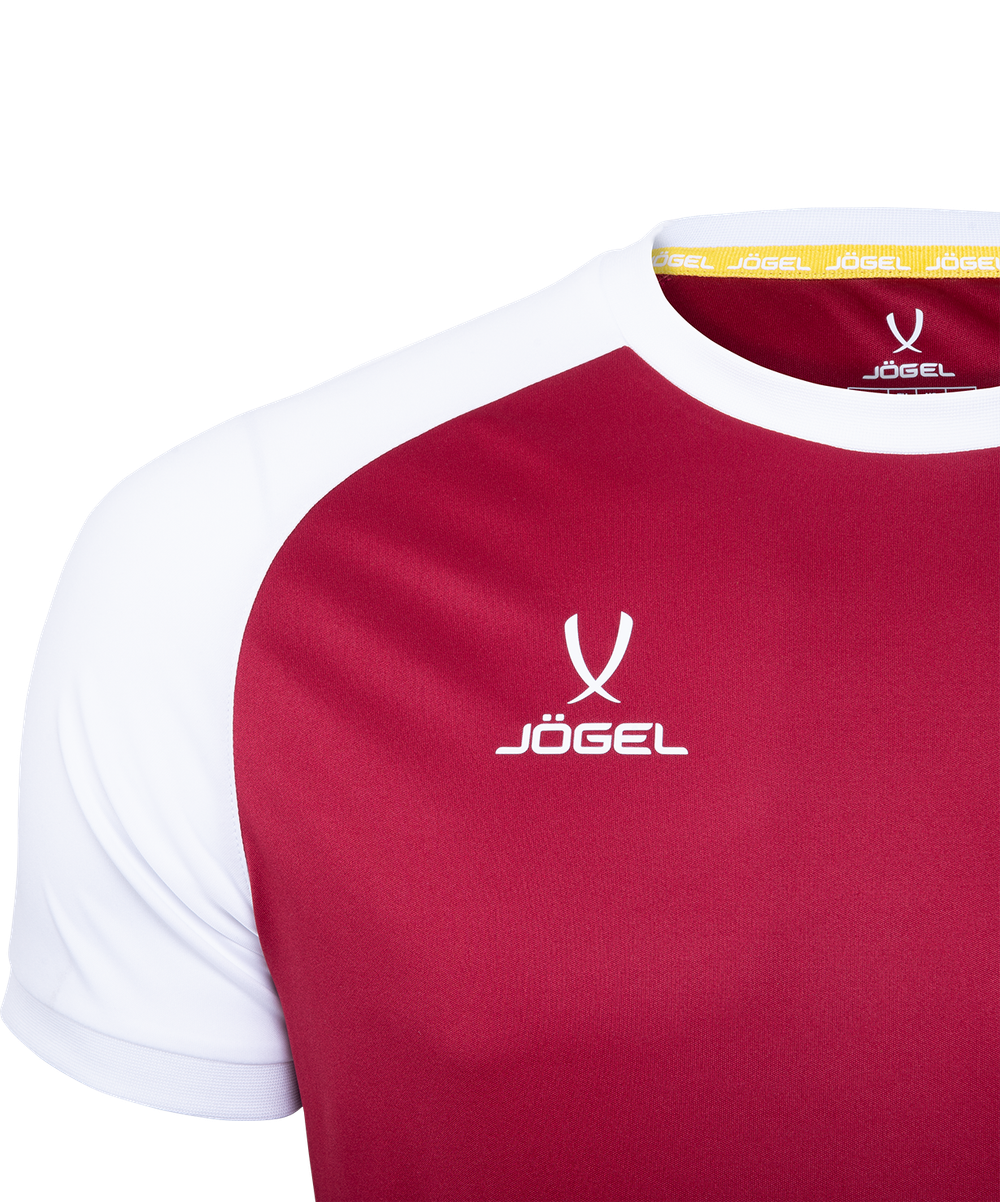 Футболка игровая CAMP Reglan Jersey, гранатовый/белый