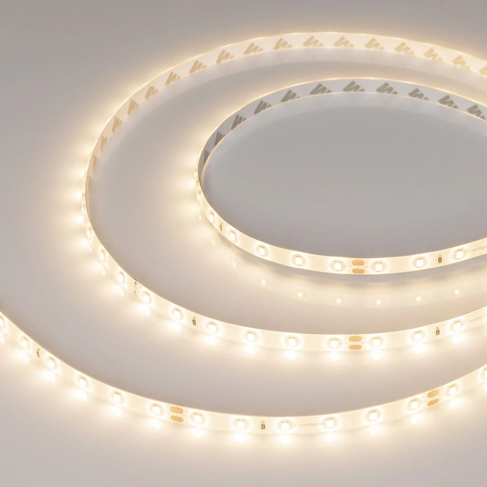 Светодиодная лента герметичная RTW-SE-A60-8mm 24V Warm3000 (4.8 W/m, IP65, 2835, 5m) (Arlight, -) 021556(2)