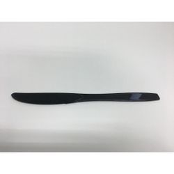 Нож одноразовый, пластик, черный, 19 см, 20 шт/уп, P.L. Proff Cuisine