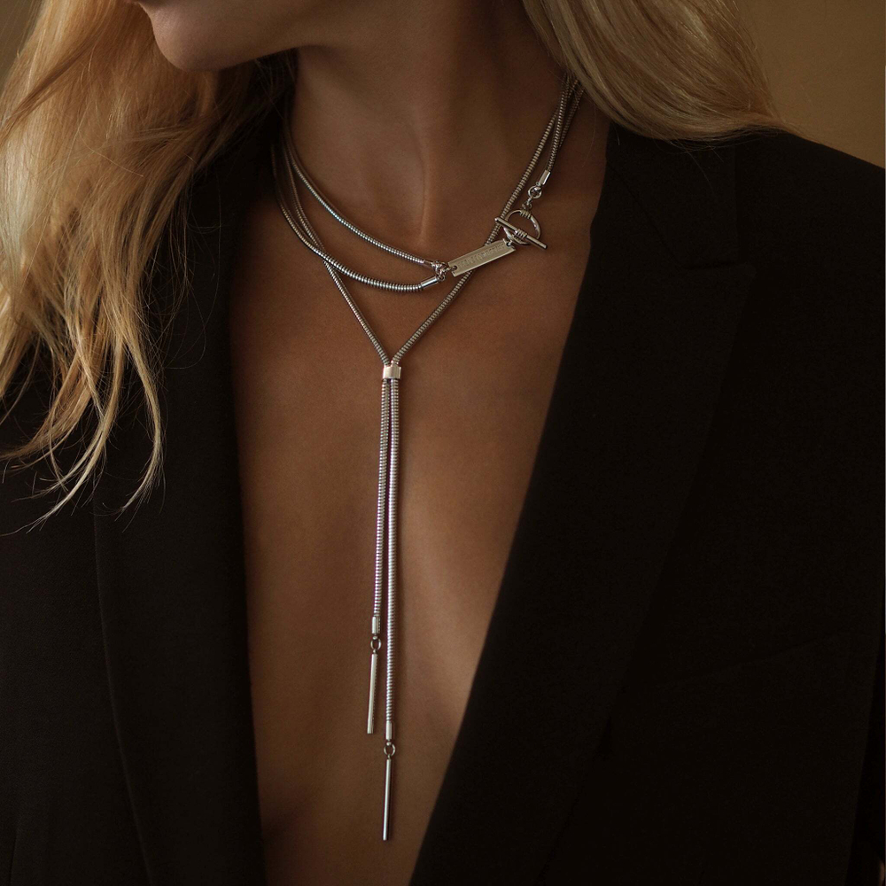 snakechain mini choker