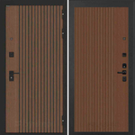 Дверь Входная Бункер BN-02 29 Дуб кантри темный