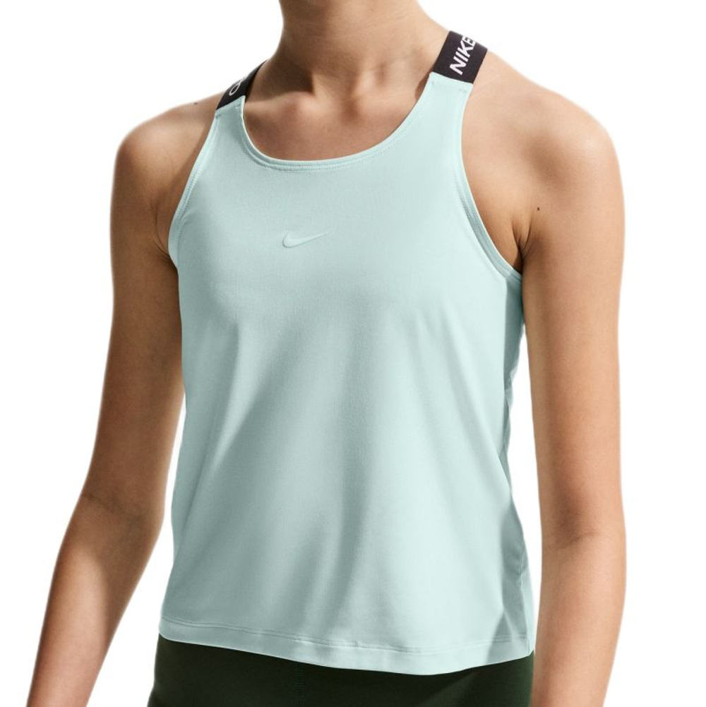 Футболка для девочки Nike Kids Pro Sleeveless - barely green/black/white