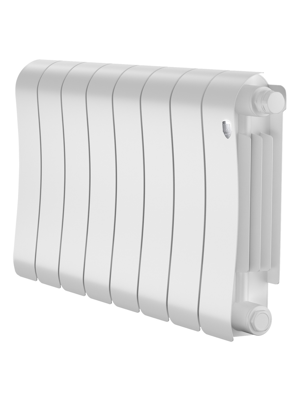 Радиатор биметаллический Royal Thermo Infinity 300 Bianco Traffico VR80 - 8 секц.
