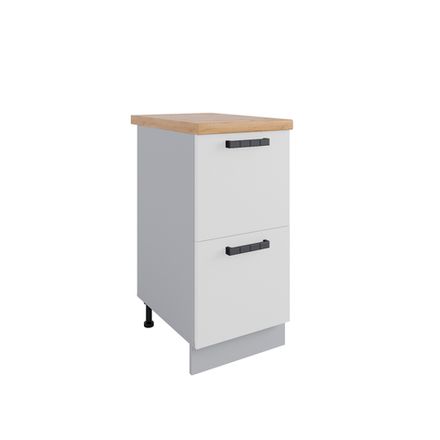 Кухня Модуль СК2 400 Ройс Белый Скин