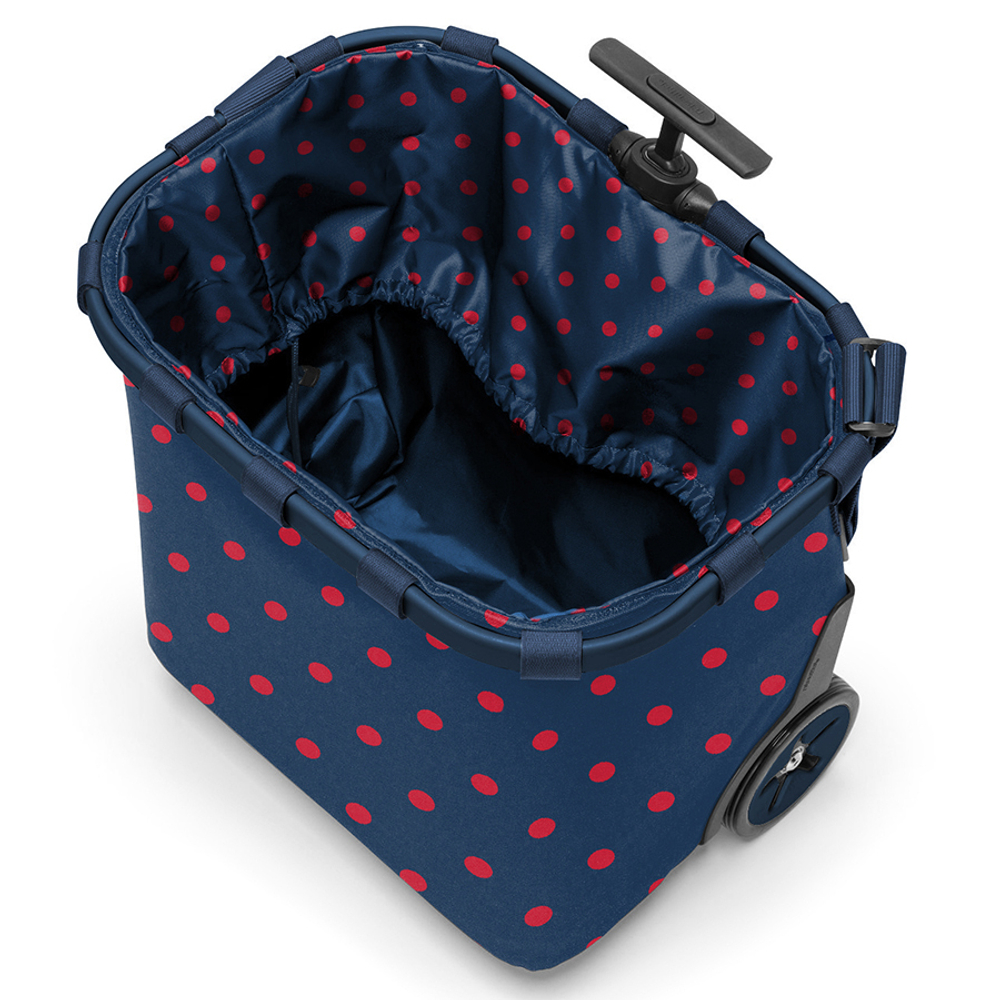 Сумка-тележка carrycruiser mixed dots red