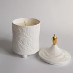🌸 фарфоровый подсвечник со свечой Джунгли — Leoleo handmade — 8 марта у Феи