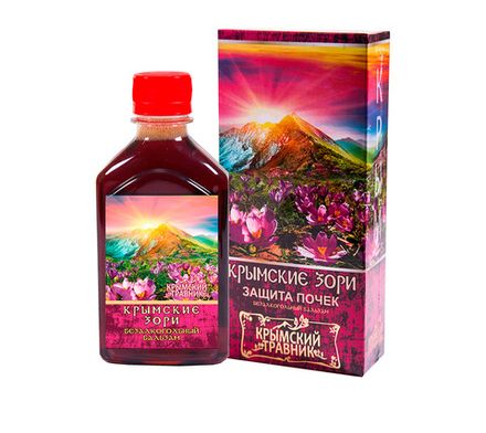 Бальзам безалкогольный "Крымские зори" защита почек