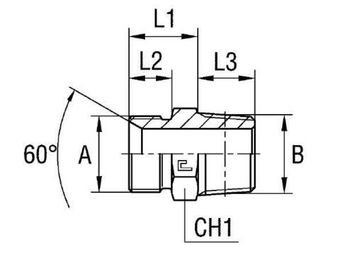 13 ПРЯМЫЕ BSPT, УПЛОТНЕНИЕ ТИП C