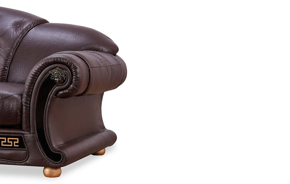 Диван Versace (3-х местный) коричневый 37 (VERSUS)