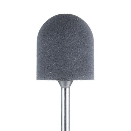 Полировщик силиконовый черный Конус закругленный большой, 120 грит