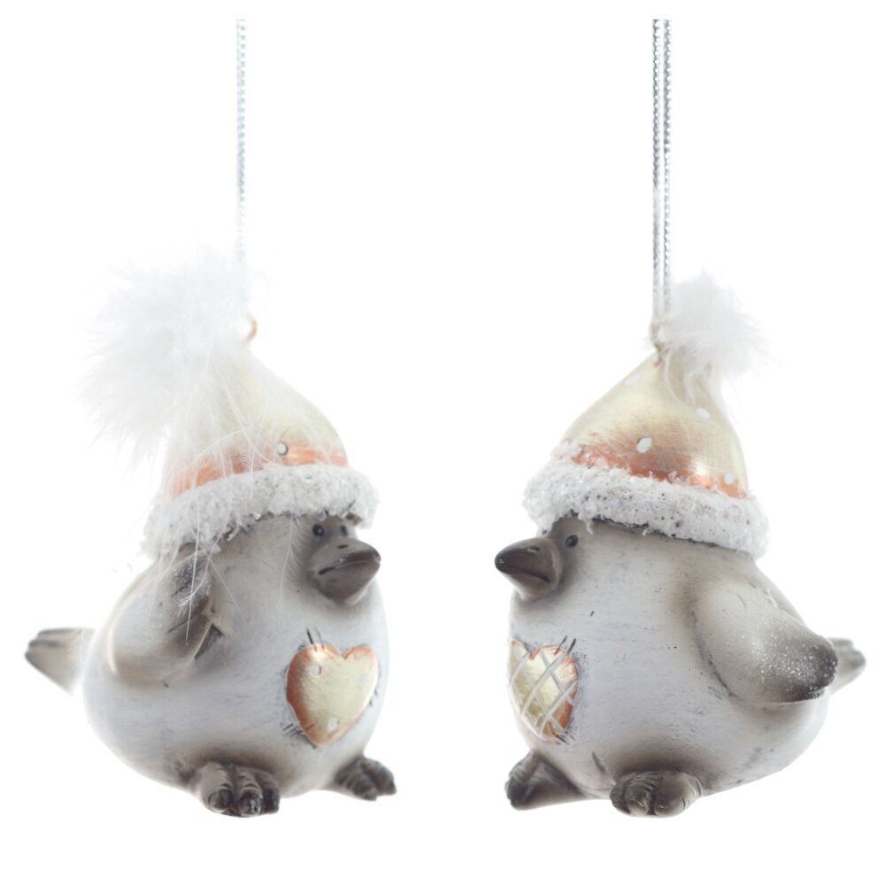 GAEM Фигурка декоративная подвесная "Птичка", L5 W5,5 H6,5 см, 2в.