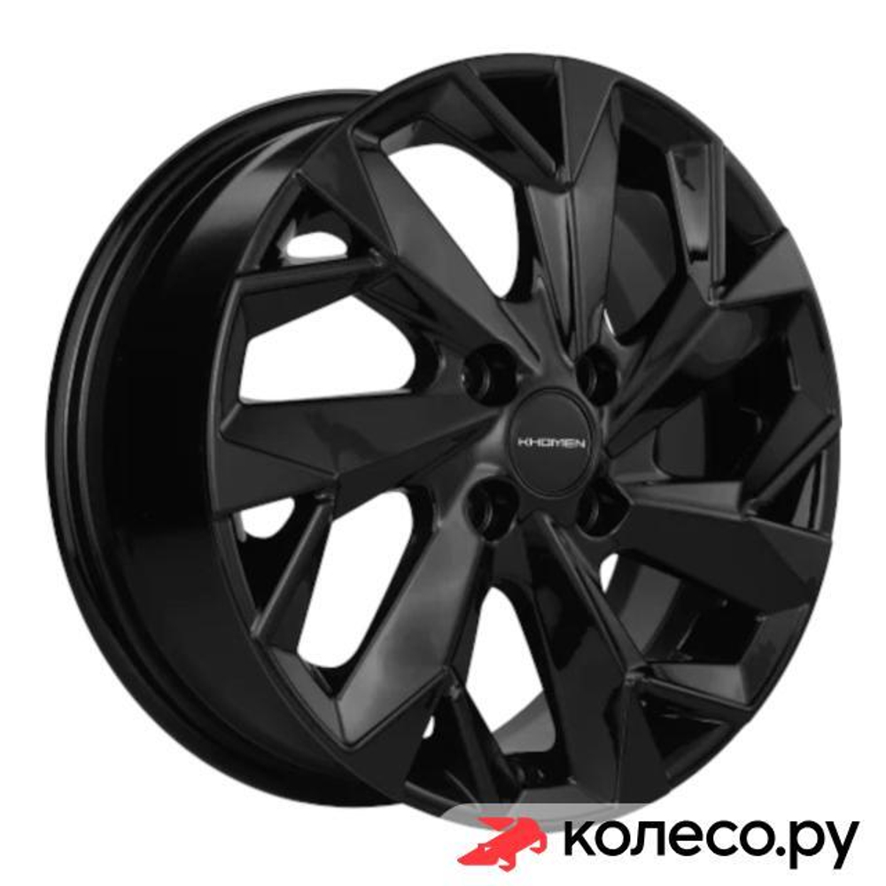 KHW1402 (Solaris/Logan/Rio) 5.5x14/4*100 D67.1 ET43 Black
