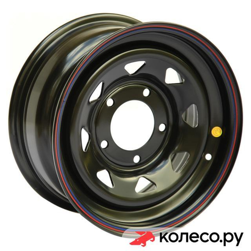 Диск усиленный Мерседес стальной черный (треугольник мелкий) 8x16/5*130 D84.1 ET0 Черный