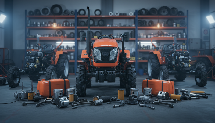 Запчасти для тракторов, мотоблоков и навесного оборудования