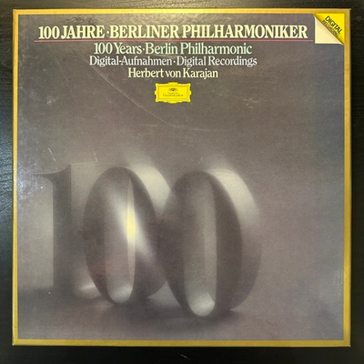 100 лет Берлинскому филармоническому оркестру 4LP (Германия 1981г.)