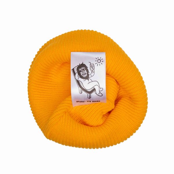 Шапка AW24 Эверест желтый - фото 5