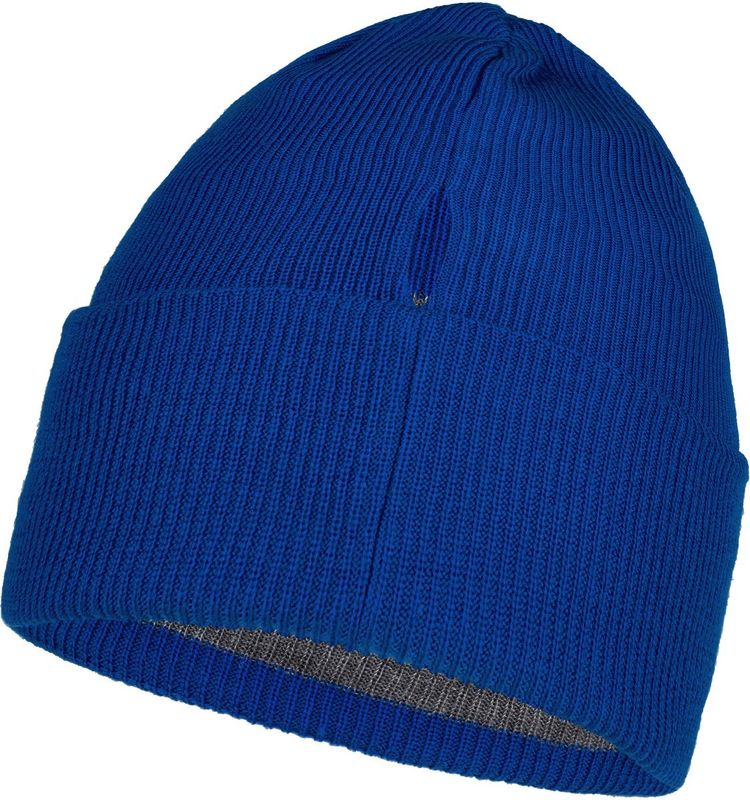 Шапка Buff Crossknit Hat Solid Azure Blue Фото 5