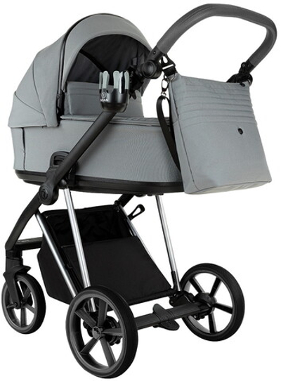 Детская коляска Roan Sol Vintage Luxury 2.0 2 в 1 VIN 01/BT Blue Tea/Blue Tea/руч.Grey/к.Grey
