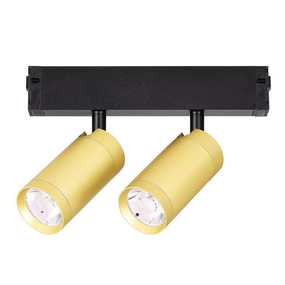 ST660.286.20 Св-к трек. SMART Золотистый LED 2*10W 2700K-6000K 1 440Lm Ra90 36° IP20 D50xH41 220V SKYLINE 220
