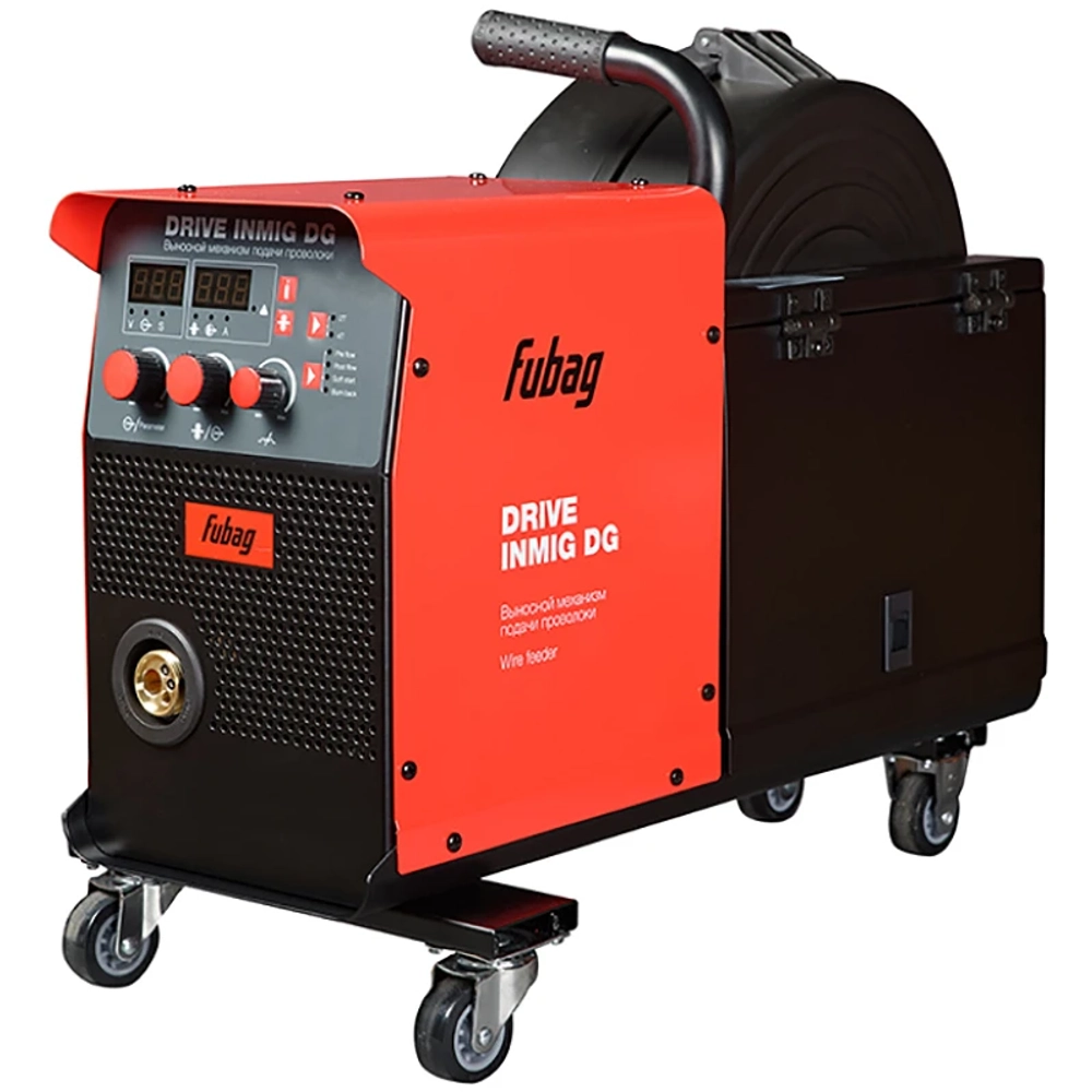 FUBAG INMIG 400T DG сварочный полуавтомат инверторный с горелкой FB 400 3m, ДРАЙВ INMIG DG (DRIVE), шлангом-пакетом 5m с в/о 31440.4