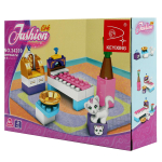 Конструктор блочный Аусини для девочек 41дет., коробка 24209