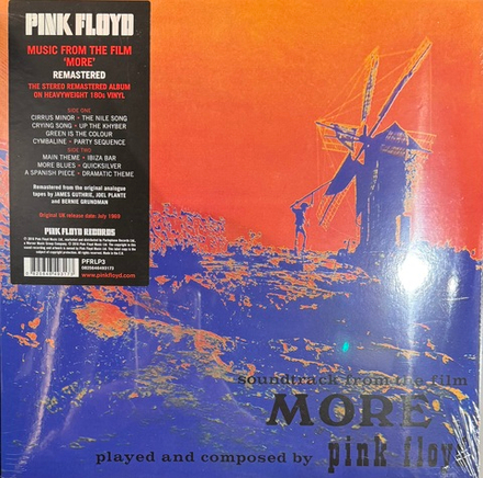 Виниловая пластинка Pink Floyd ‎– Soundtrack From The Film "More" LP