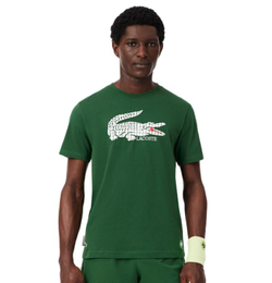 Теннисная футболка Lacoste Roland-Garros Edition Tennis - green