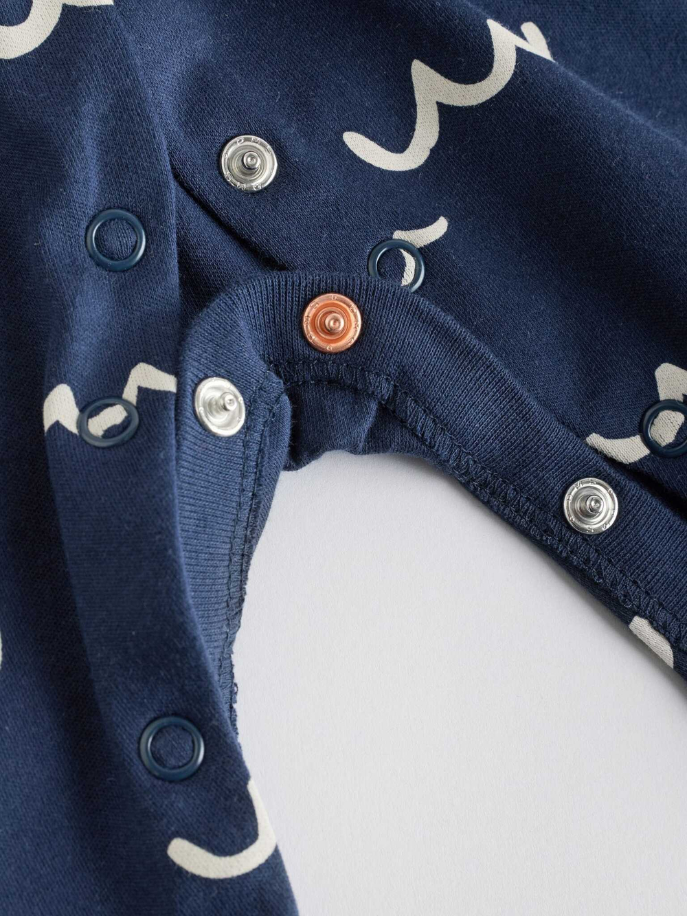 Комбинезон / Cлип для малышей Next E19-568, 3 шт., Голубой, Бежевый, Темно-синий