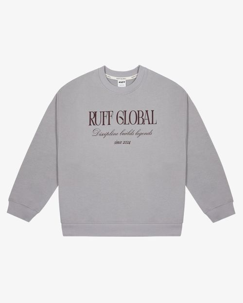 Толстовка Ruff Global Oversized серая