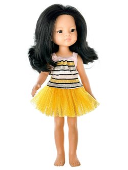 Куртка, топ и юбка для кукол Paola Reina 32 см (1016)