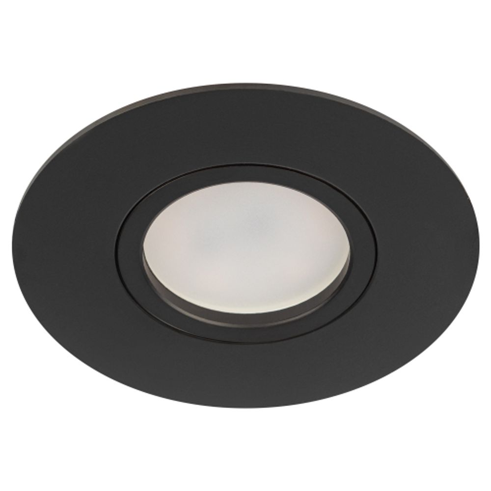 Встраиваемый светильник алюминиевый ЭРА KL83 BK SET 5 MR16/GU5.3 черный набор 5шт | Алюминиевые встраиваемые светильники