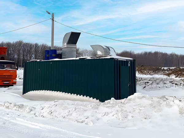 Поставка газопоршневого энергокомплекса, работающего на свалочном газе