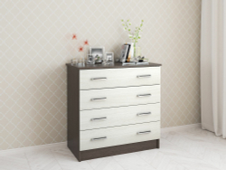 Комод длинный Катрин 3, венге/ясень анкор светлый