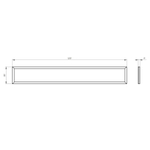 Светильник светодиодный ЭРА SPO-7-50-6K-P 50Вт 6500К 1195х180 призма