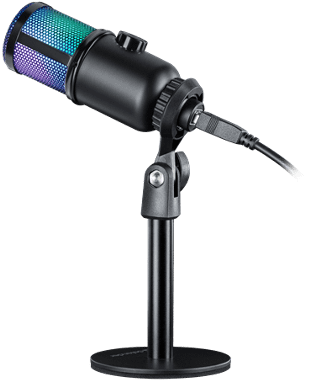 Игровой стрим микрофон Defender Glow GMC 400 USB