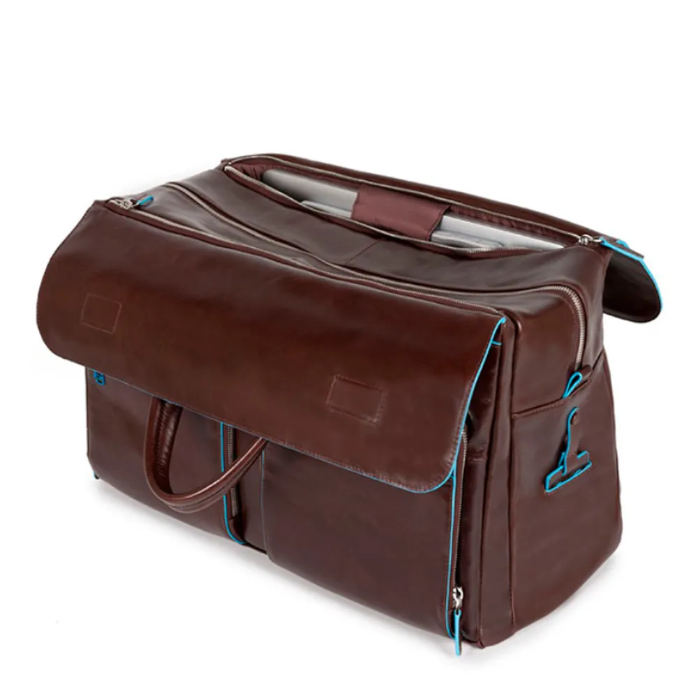 Сумка дорожная Piquadro Blue Square из натуральной кожи (BV4342B2/MO) 2