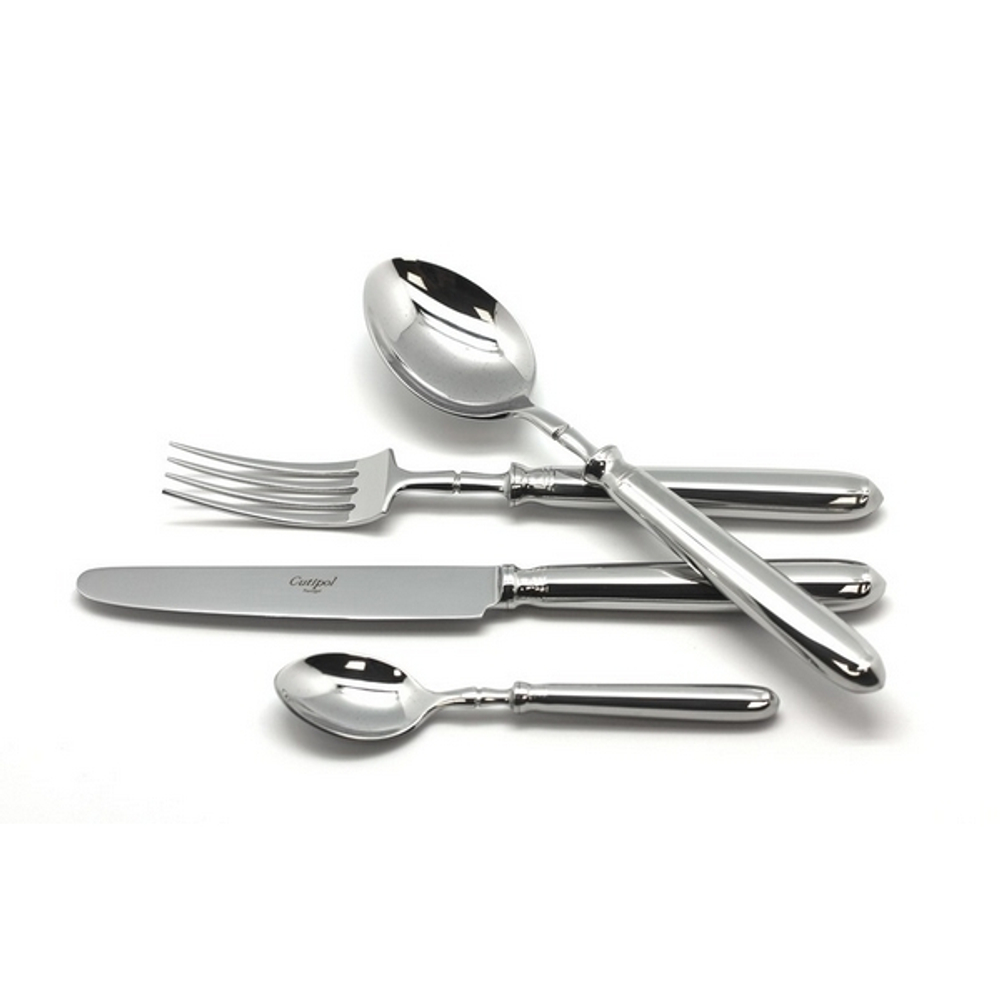 Набор столовых приборов на 12 персон 130 предметов Cutipol Mithos общий вид