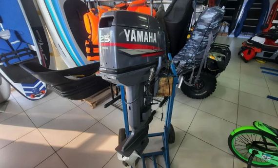 2х-тактный лодочный мотор YAMAHA 25BMHS Б/У