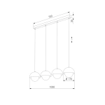 Подвесной светильник TK Lighting BONO 10213 Bono