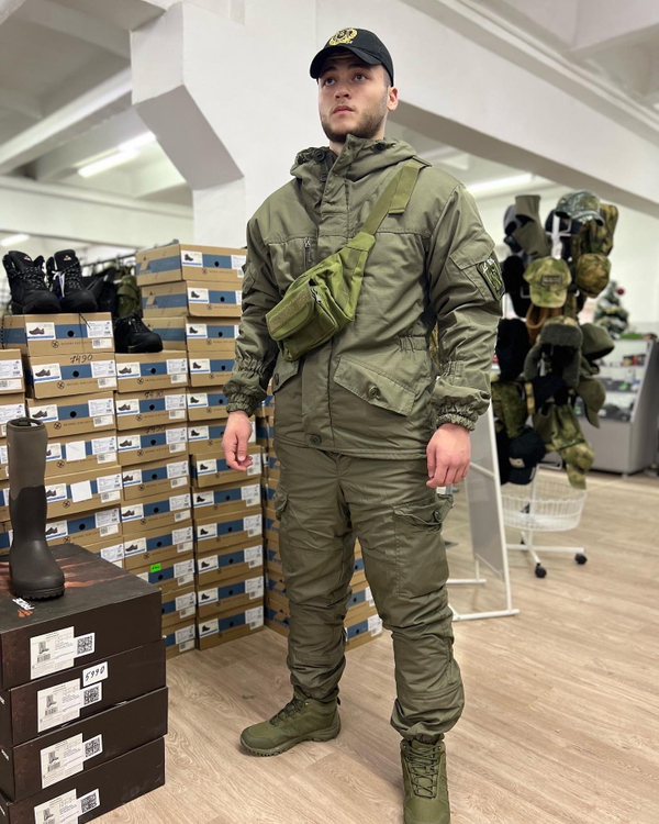 Костюм горка 5  зима / олива