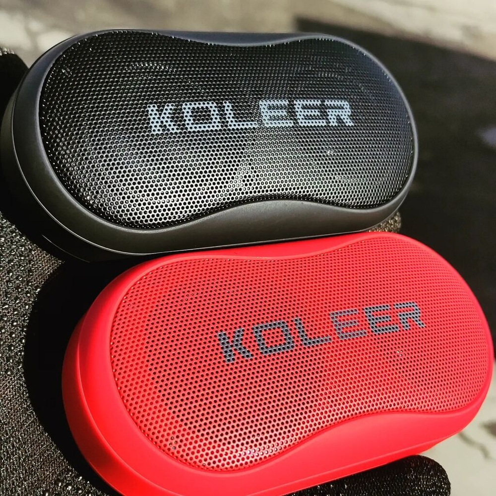 Колонка - Bluetooth KOLEER S-29 (красный)