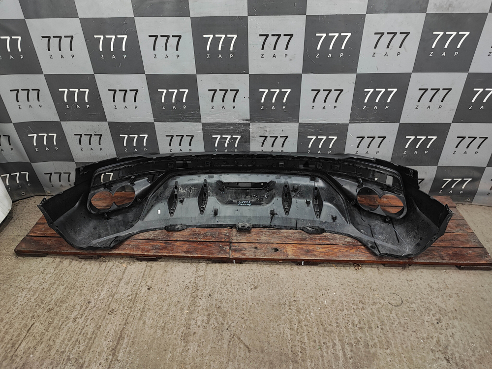 Юбка заднего бампера Geely Coolray 23-нв Б/У Оригинал 6044146200