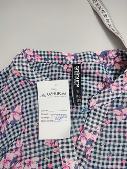 Блузка Colours of The World с принтом 42 размер