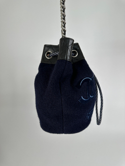 Сумка Chanel Bucket Bag Navy blue