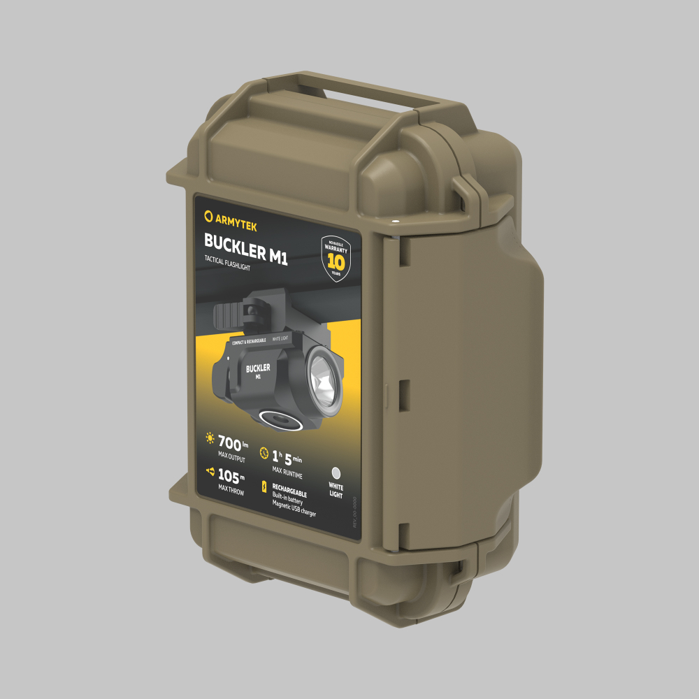 Фонарь Armytek Buckler M1 (F09301C)