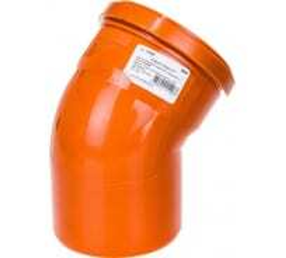 Отвод ПП 110 уг.45 рыжий