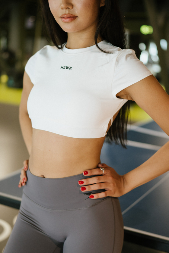 КРОП-ТОП ALF (белый)